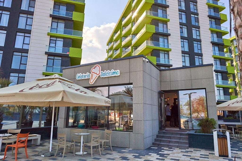 Sea Love apt ALEZZI SPA n Pools Beach Resort Năvodari Exterior foto